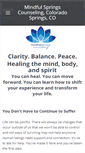 Mobile Screenshot of mindfulsprings.com